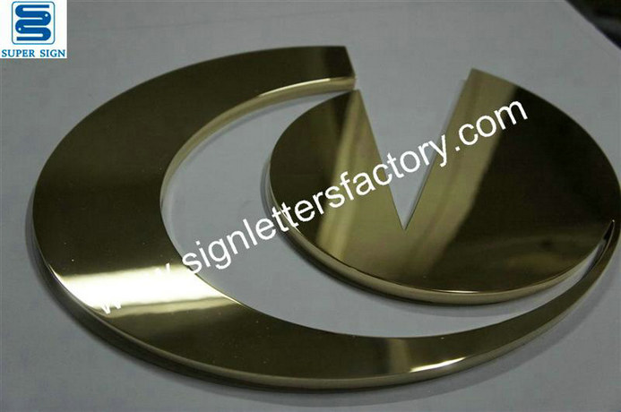 polished brass logo 13
