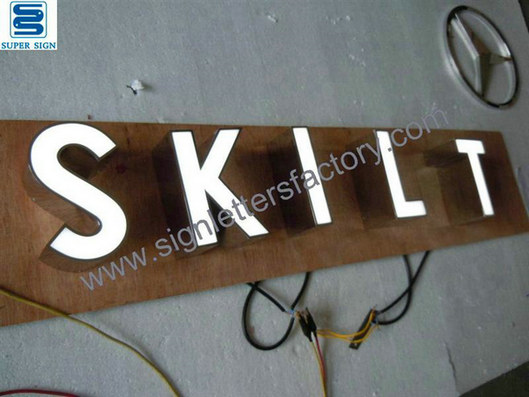 frontlit LED channel letters 01