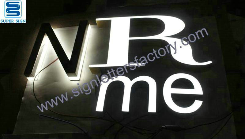 front illumination LED letter sign 06