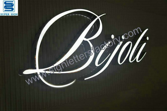 front illumination LED sign letters 07
