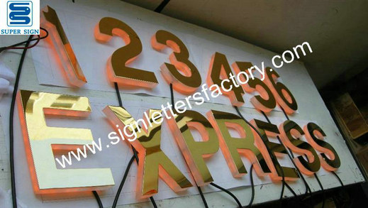 edgelit LED sign letters 04