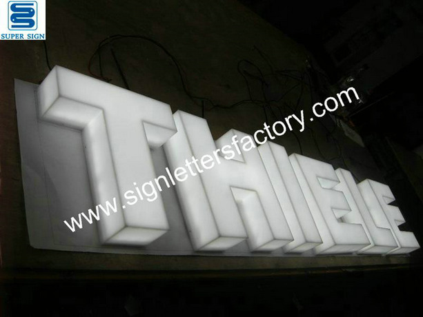 acrylic LED sign letters 01