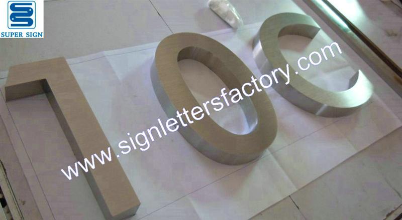 Stainless Steel 304 | Stainless Steel 316 | Built Up Metal Letters 
